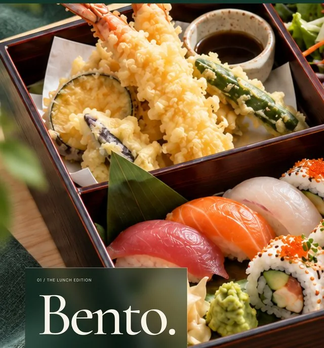 Midori Sushi 웹사이트 (다른 시안)